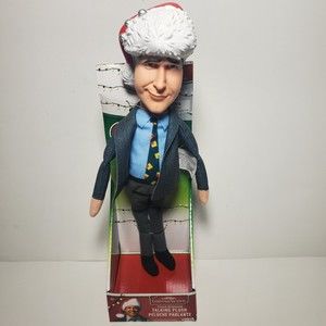 National Lampoons Christmas Vacation Clark Griswold 12" Talking Doll 16 Phrases